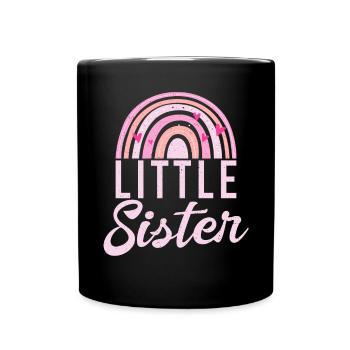 Little Sister Gifts - Tasse einfarbig - Schwarz - Vorne