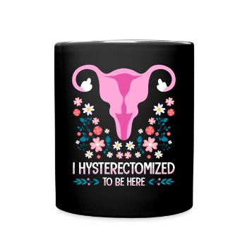 Endometriosis Women's Health Gynecological - Full Colour Mug - black - Front