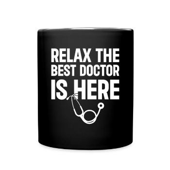 Citations drôles de médecin - Médecin d’urgence Hôpital Do - Mug uni - noir - Devant