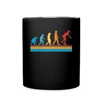 Pickleball Evolution Pickleball Players - Full Colour Mug - black - Front
