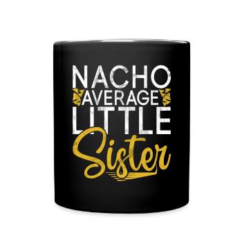 Little Sister Gifts - Tasse einfarbig - Schwarz - Vorne