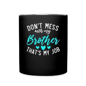 Cadeaux Petite Soeur - Mug uni - noir - Devant