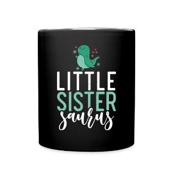 Cadeaux Petite Soeur - Mug uni - noir - Devant