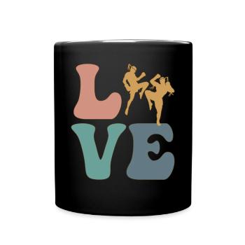 Muay Thaï Boxe Arts Martiaux - Mug uni - noir - Devant