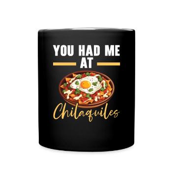 Chilaquiles Mexican Food Mexico Cuisine Foodie - Full Colour Mug - black - Front