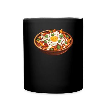 Chilaquiles Mexican Food Mexico Cuisine Foodie - Full Colour Mug - black - Front