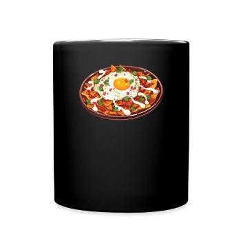 Chilaquiles Mexican Food Mexico Cuisine Foodie - Full Colour Mug - black - Front