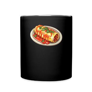 Enchilada Lover Mexican Food Mexico Cuisine Foodie - Full Colour Mug - black - Front