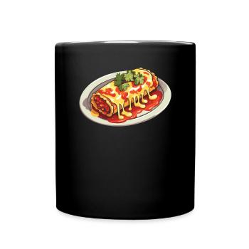 Enchilada Lover Mexican Food Mexico Cuisine Foodie - Full Colour Mug - black - Front