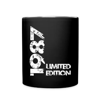 Limited Edition 1987 - Tasse einfarbig - Schwarz - Vorne