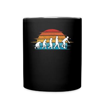 Pickleball Evolution Pickleball Players - Full Colour Mug - black - Front
