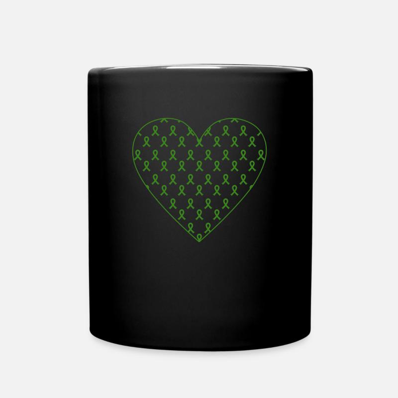 Organspender Organtransplantation Organspende - Tasse einfarbig - Schwarz