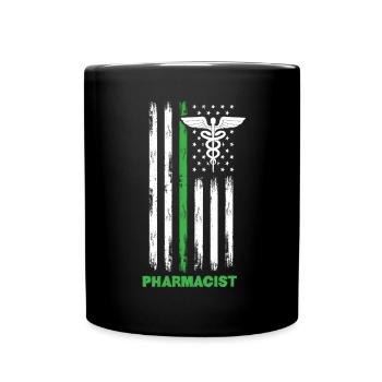 Apothecary Apothecary Apothecary Pharmacy Gift - Full Colour Mug - black - Front