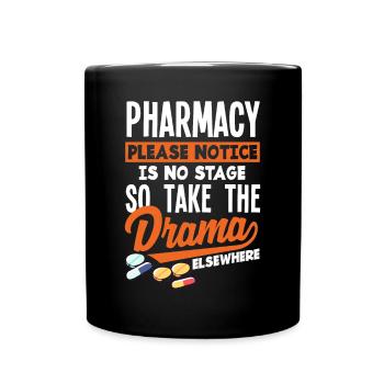Apothecary Apothecary Apothecary Pharmacy Gift - Full Colour Mug - black - Front