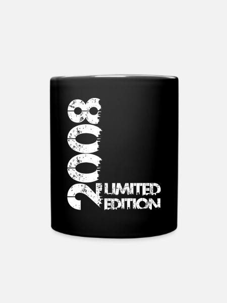 Limited Edition 2008 - Tasse einfarbig - Schwarz