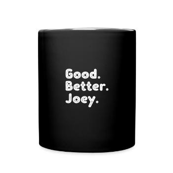 Cool guys are called Joey - Tasse einfarbig - Schwarz - Vorne