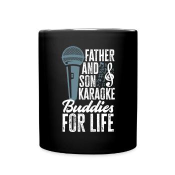 Chanteur de karaoké Chanteur de karaoké Musique - Mug uni - noir - Devant
