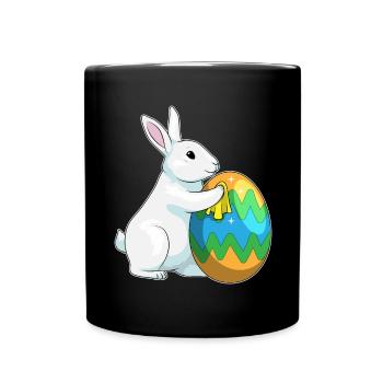 Nettoyage de Pâques Bunny - Mug uni - noir - Devant
