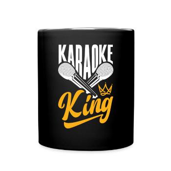 Chanteur de karaoké Chanteur de karaoké Musique - Mug uni - noir - Devant