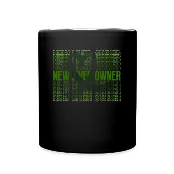 Greffe d’organe hépatique d’un donneur d’organes - Mug uni - noir - Devant
