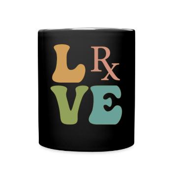 Pharmacist Pharmacy Technician - Full Colour Mug - black - Front