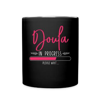 Doula Travailleuse à la naissance Doula étudiante - Mug uni - noir - Devant