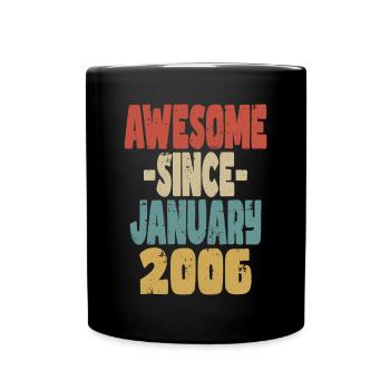 Génial Janvier 2006 - Mug uni - noir - Devant