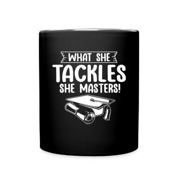 Master Etudes Master - Mug uni - noir - Devant