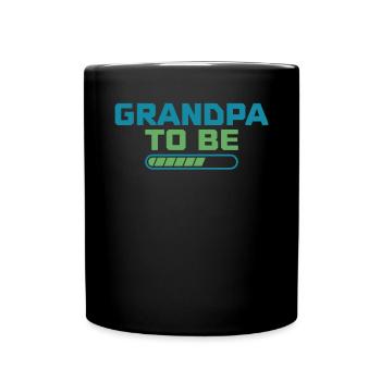 Grandpa Gifts - Tasse einfarbig - Schwarz - Vorne