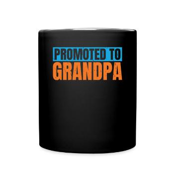 Grandpa Gifts - Tasse einfarbig - Schwarz - Vorne