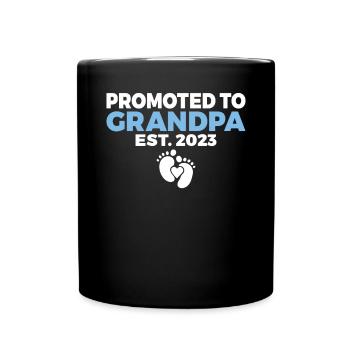 Grandpa Gifts - Tasse einfarbig - Schwarz - Vorne