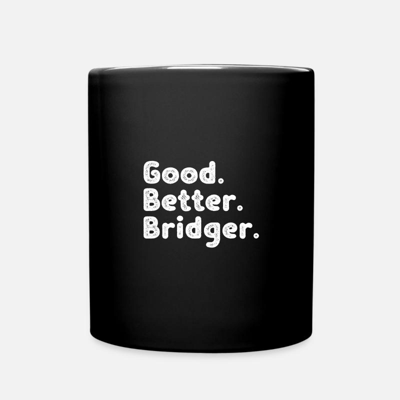 Bon meilleur Bridger - Mug uni - noir