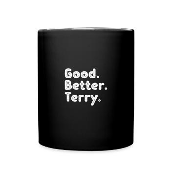 Good better Terry - Tasse einfarbig - Schwarz - Vorne