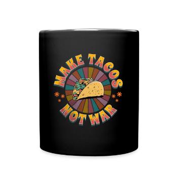 Taco - Tasse einfarbig - Schwarz - Vorne