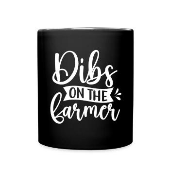 Ferme Femme Ferme Petite amie Agriculteurs Femme Campagne Ferme - Mug uni - noir - Devant