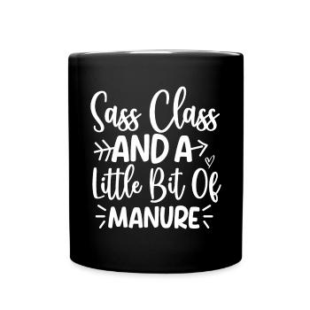 Ferme Femme Ferme Petite amie Agriculteurs Femme Campagne Ferme - Mug uni - noir - Devant