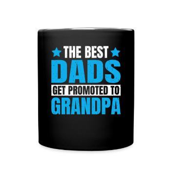 Grandpa Gifts - Tasse einfarbig - Schwarz - Vorne