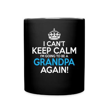 Grandpa Gifts - Tasse einfarbig - Schwarz - Vorne