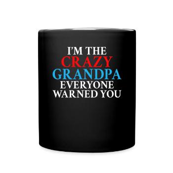 Grandpa Gifts - Tasse einfarbig - Schwarz - Vorne