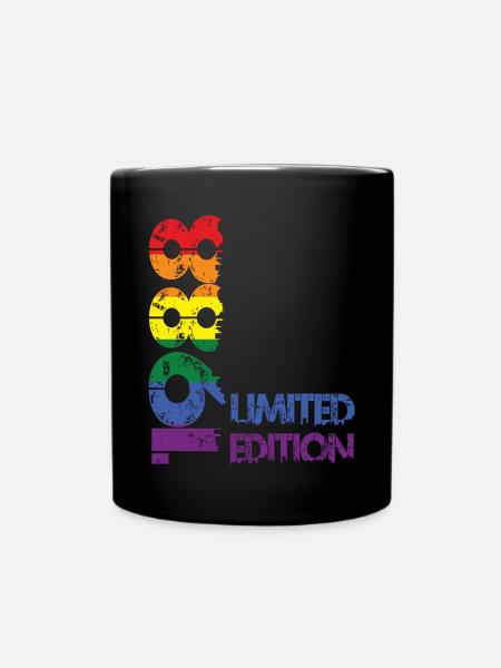 Limited Edition 1988 - Tasse einfarbig - Schwarz