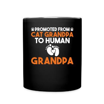 Grandpa Gifts - Tasse einfarbig - Schwarz - Vorne