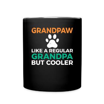 Grandpa Gifts - Tasse einfarbig - Schwarz - Vorne