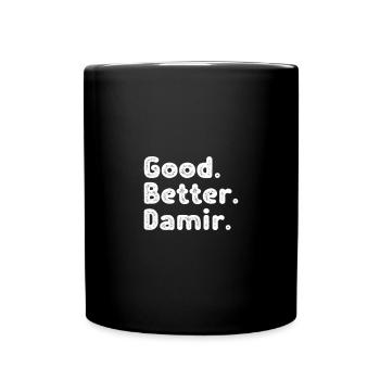 Bon mieux Damir - Mug uni - noir - Devant