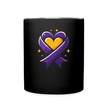 Autoimmune Hepatitis Awareness World Hepatitis Day - Full Colour Mug - black - Front