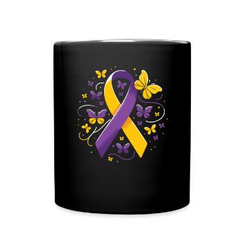 Autoimmune Hepatitis Awareness World Hepatitis Day - Full Colour Mug - black - Front