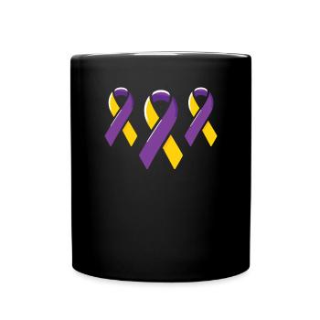 Autoimmune Hepatitis Awareness World Hepatitis Day - Full Colour Mug - black - Front