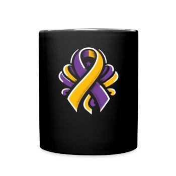 Autoimmune Hepatitis Awareness World Hepatitis Day - Full Colour Mug - black - Front