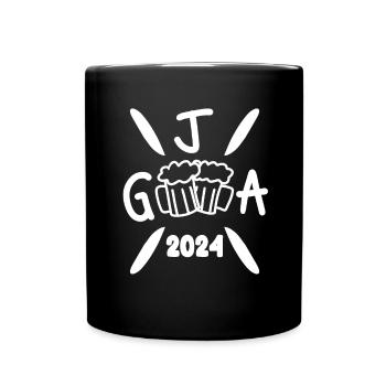 2024 Junggesellenabschied Crew Feier - Tasse einfarbig - Schwarz - Vorne
