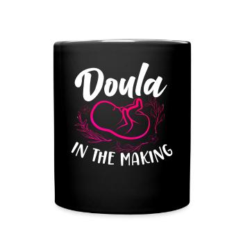 Doula Birth Worker Doula Dans Le - Mug uni - noir - Devant