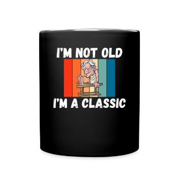 Grandpa Gifts - Tasse einfarbig - Schwarz - Vorne